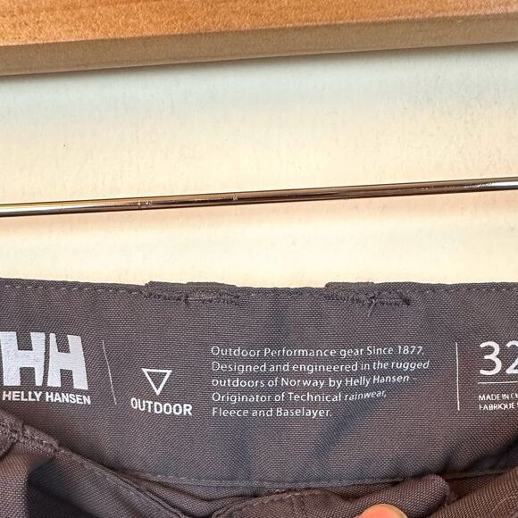 Helly Hanson Grey Convertible Hiking Pants Men’s 32 x 32 - Picture 4 of 10